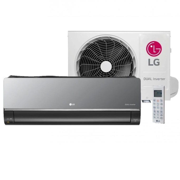 Imagem do produto Ar Condicionado LG DUAL Inverter Voice +AI ARTCOOL 24.000 BTU Quente Frio 220V - S3-W24K2R7A Imagem do produto Ar Condicionado LG DUAL Inverter Voice +AI ARTCOOL 24.000 BTU Quente Frio 220V - S3-W24K2R7A