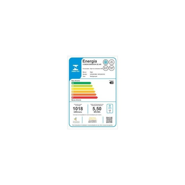 Imagem do produto Ar Condicionado Split Elgin Eco Dream Inverter WiFi 24000 BTUs Frio 220V HIFE24C2CA Imagem do produto Ar Condicionado Split Elgin Eco Dream Inverter WiFi 24000 BTUs Frio 220V HIFE24C2CA