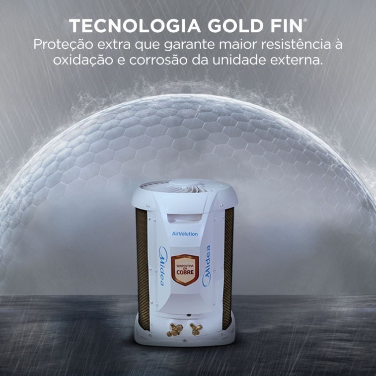 Imagem do produto Ar Condicionado Split Inverter Midea AI AirVolution 9000 BTUs Frio 220V 38TAVCA09M5 Imagem do produto Ar Condicionado Split Inverter Midea AI AirVolution 9000 BTUs Frio 220V 38TAVCA09M5