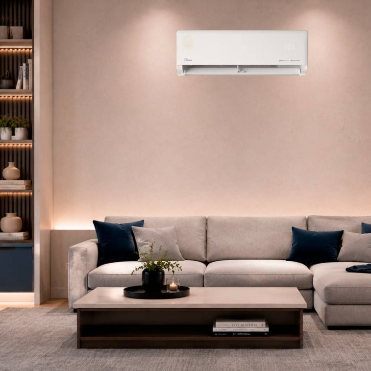 Imagem do produto Ar Condicionado Split Inverter Midea AI Ecomaster 12000 BTUs Frio 220V 38EZVCA12M5 Imagem do produto Ar Condicionado Split Inverter Midea AI Ecomaster 12000 BTUs Frio 220V 38EZVCA12M5