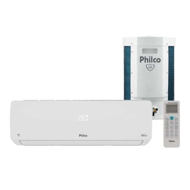 Imagem do produto Ar Condicionado Split Inverter Philco 18000 BTUS Quente-Frio 220V PAC18000IQFM15