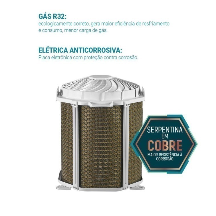 Imagem do produto Ar Condicionado Split Inverter Philco PAC9FC 9000 BTUs Frio 220V Imagem do produto Ar Condicionado Split Inverter Philco PAC9FC 9000 BTUs Frio 220V
