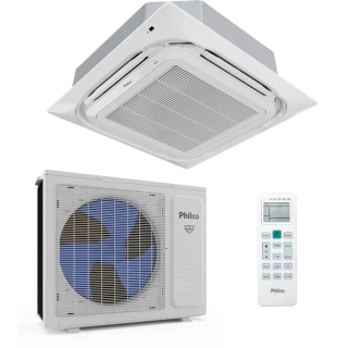 Ar Condicionado Split Cassete 4 Vias Philco Eco Inverter 24000 BTUs Frio 220V R32 (PAC24000ICFM16)