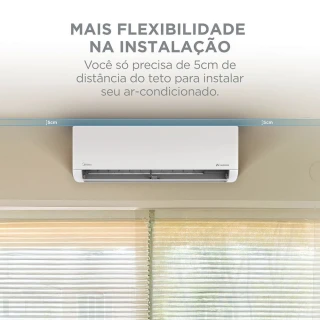 Ar Condicionado Split 22000 BTUs Inverter AI AirVolution Frio Midea 42EFVCB22M5x38TAVCB22M5 220V Ar Condicionado Split 22000 BTUs Inverter AI AirVolution Frio Midea 42EFVCB22M5x38TAVCB22M5 220V