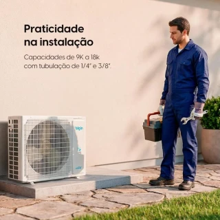 Ar Condicionado Split Hi Wall Elgin 30000 BTUS 220V HJFC30C2WHCH