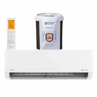 Ar Condicionado Split Inverter Midea AI Airvolution 18000 BTUs Frio 220V 38TAVCB18M5 Ar Condicionado Split Inverter Midea AI Airvolution 18000 BTUs Frio 220V 38TAVCB18M5