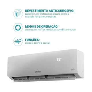 Ar Condicionado Split Inverter Philco PAC9FC 9000 BTUs Frio 220V Ar Condicionado Split Inverter Philco PAC9FC 9000 BTUs Frio 220V