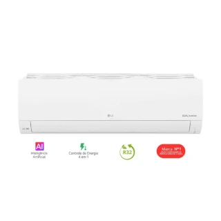 Ar Condicionado Split LG DUAL Inverter AI Compact 9000 BTUs Frio 220V S3-Q09AAQAC Ar Condicionado Split LG DUAL Inverter AI Compact 9000 BTUs Frio 220V S3-Q09AAQAC