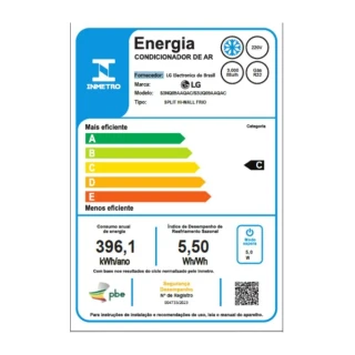 Ar Condicionado Split LG DUAL Inverter AI Compact 9000 BTUs Frio 220V S3-Q09AAQAC Ar Condicionado Split LG DUAL Inverter AI Compact 9000 BTUs Frio 220V S3-Q09AAQAC