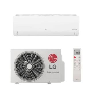 Ar Condicionado Split LG DUAL Inverter AI Compact 9000 BTUs Frio 220V S3-Q09AAQAC Ar Condicionado Split LG DUAL Inverter AI Compact 9000 BTUs Frio 220V S3-Q09AAQAC